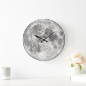 Moon Foto Grote Klok (Huis)