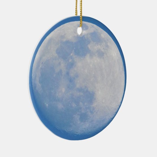 Moon Foto Keramisch Ornament (Rechts)