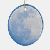 Moon Foto Keramisch Ornament (Links)