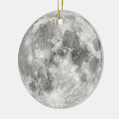 Moon-foto Keramisch Ornament (Links)