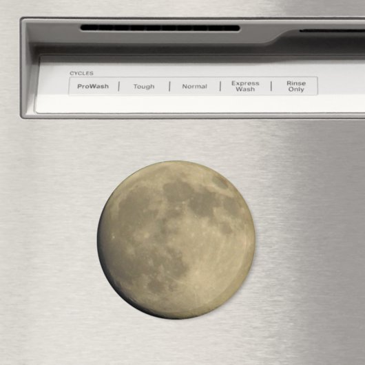 Moon Foto Magnet (Insitu (Vaatwasser))