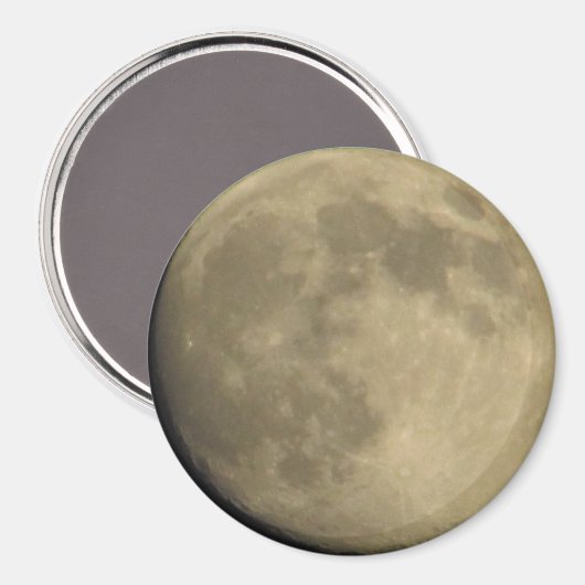 Moon Foto Magnet (Voorkant / Achterkant)