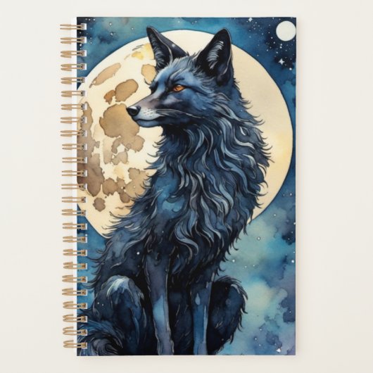 Moon Fox Planner (Voorkant)