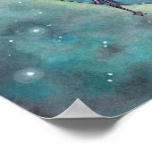 Moon Friend Fairy Art van Molly Harrison Poster (Hoek)