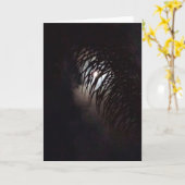 Moon Frond Kaart (Gele Bloem)