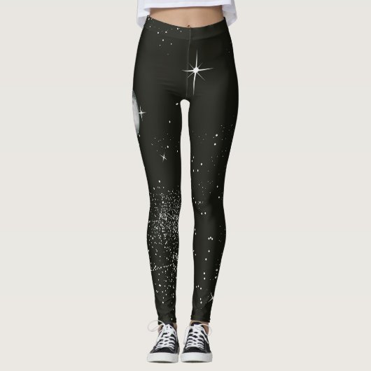 Moon Galaxy Leggings (Voorkant)