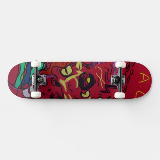 Moon Galaxy Skateboard (Horizontaal)