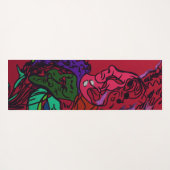 Moon Galaxy Yogamat (Achterkant (horizontaal))