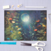 MOON GARDEN decoupage papier (Craft)