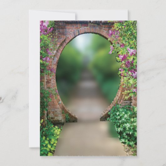 MOON GATE INVITATION KAART (Voorkant)