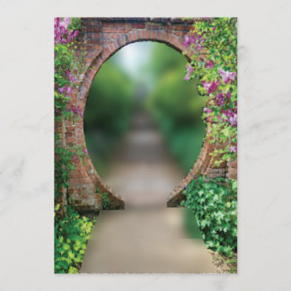 MOON GATE INVITATION KAART