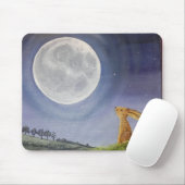 Moon Gazing Hare Mouse Mat Muismat (Met muis)