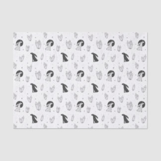 Moon Gazing Hare Tissue Paper Tissuepapier
