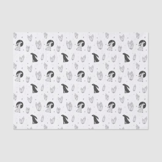 Moon Gazing Hare Tissue Paper Tissuepapier (Voorkant)
