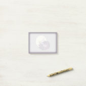 Moon Gazing Paars Flower Fairy Evening Sky Post-it® Notes (Op bureau)