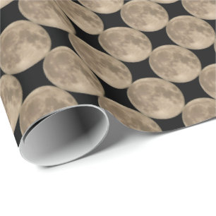 Moon Gift Paper past volledig bewegend opvulpapier Cadeaupapier