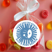 Moon Glow Boho Modern Schattige Baby shower CUSTOM