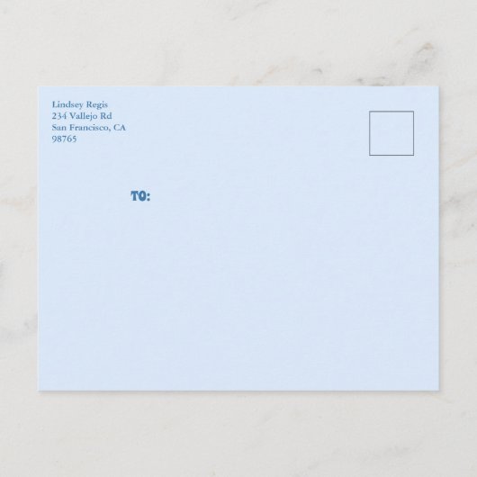 Moon Glow Boho Modern Schattige Baby shower op maa Uitnodiging Briefkaart (Achterkant)