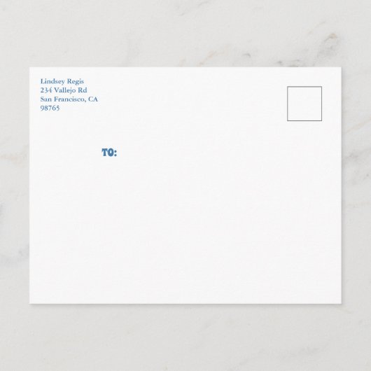 Moon Glow Boho Modern Schattige Baby shower op maa Uitnodiging Briefkaart (Achterkant)