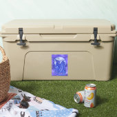 Moon glow draak met maan door Renee Lavoie Sticker (Koeler)