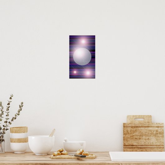 Moon Glow Poster (Keuken)