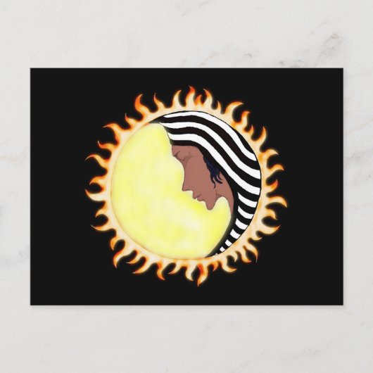 Moon Goddess 2 Briefkaart (Voorkant)