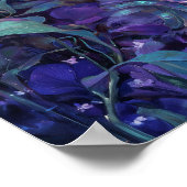 Moon Goddess Black Fantasy Art Black Queen Poster (Hoek)