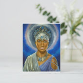 Moon Goddess Briefkaart (Staand voorkant)