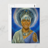 Moon Goddess Briefkaart (Voorkant / Achterkant)
