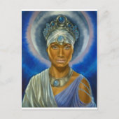 Moon Goddess Briefkaart (Voorkant)