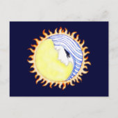 Moon Goddess Briefkaart (Voorkant)
