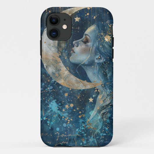 Moon Goddess Case-Mate iPhone Case (Achterkant)