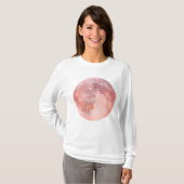 Moon Goddess Celestial Art – Soft Feminine Energy T-shirt (Voorkant volledig)