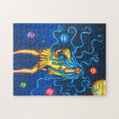 Moon Goddess Celestial Fantasy Originele kunst Legpuzzel (Horizontaal)
