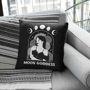 Moon Goddess Celestial Wiccan Kussen