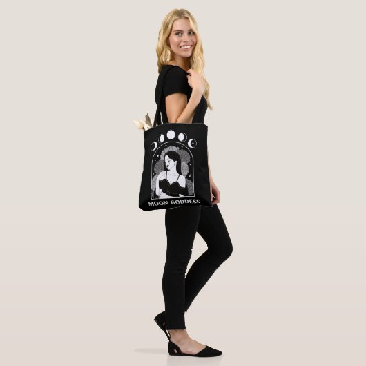 Moon Goddess Celestial Wiccan Tote Bag (Op model)
