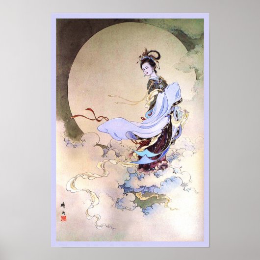 Moon Goddess Chang'e Poster (Voorkant)