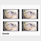 Moon Goddess Chang'e Save-the-Date Sticker (Vel)