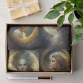 Moon Goddess Collage Tissuepapier (Geschenk)