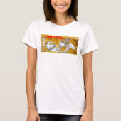 Moon Goddess en haar dienstmeisje T-shirt (Voorkant)