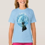 Moon Goddess Fairy Cat T-shirt (Voorkant)