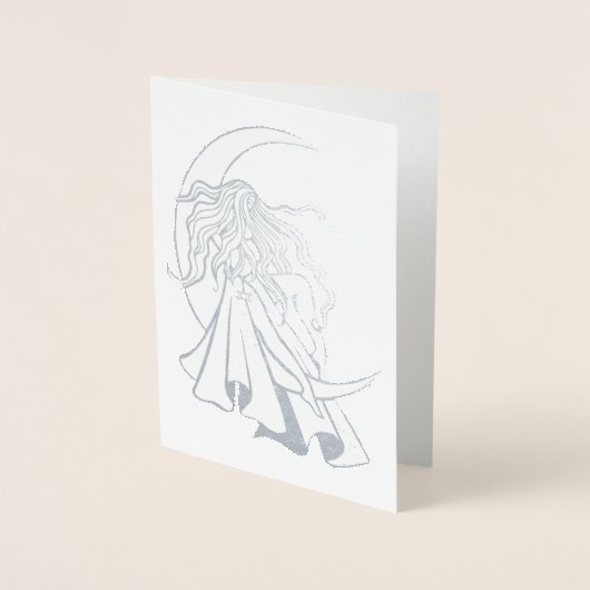 Moon Goddess Folie Kaarten (Voorkant)