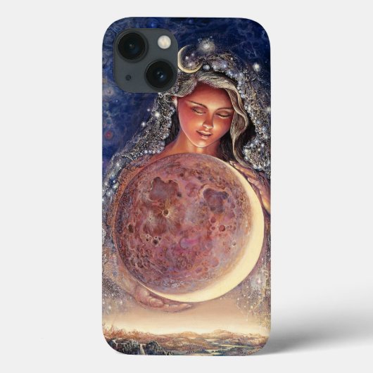 Moon Goddess iPhone 13 Hoesje (Achterkant)