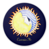 Moon Goddess Keramische Knop (Voorkant)