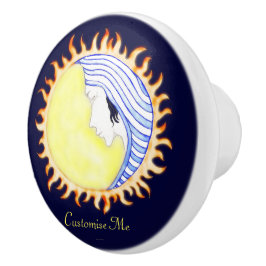 Moon Goddess Keramische Knop