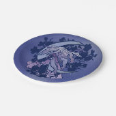 Moon Goddess MoonChild Papieren Bordje (Gekanteld)