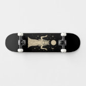 Moon Goddess Mystical Magical Persoonlijk Skateboard (Horizontaal)