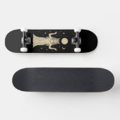 Moon Goddess Mystical Magical Persoonlijk Skateboard (Horizontaal)