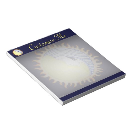 Moon Goddess Notitieblok (Schuin)