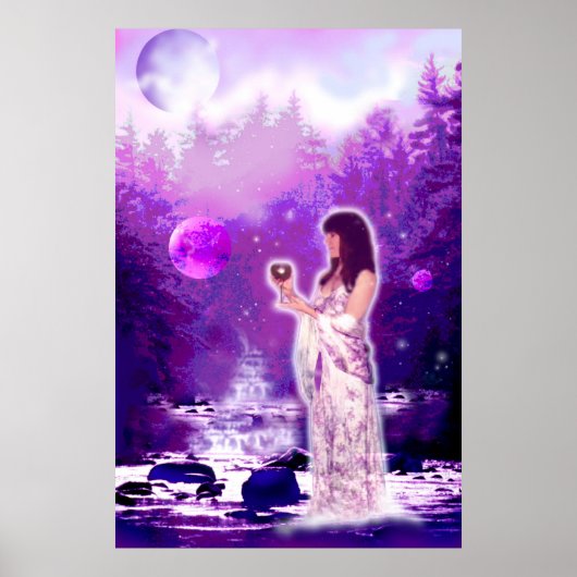 Moon Goddess Poster (Voorkant)